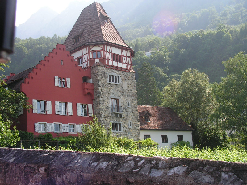 Das Rote Haus von Vaduz