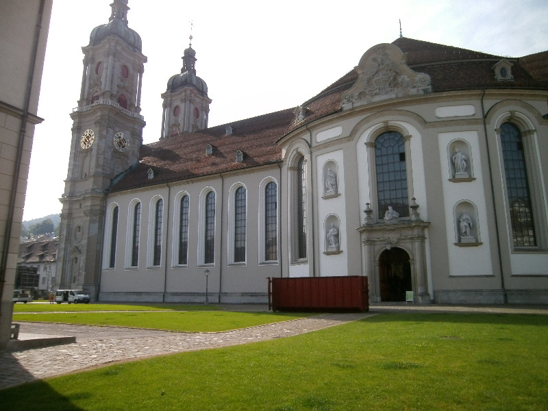 Kathedrale von St. Gallen (Weltkulturerbe) in der Schweiz