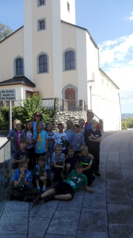 Besuch der Pfarrkirche in Konradsheim