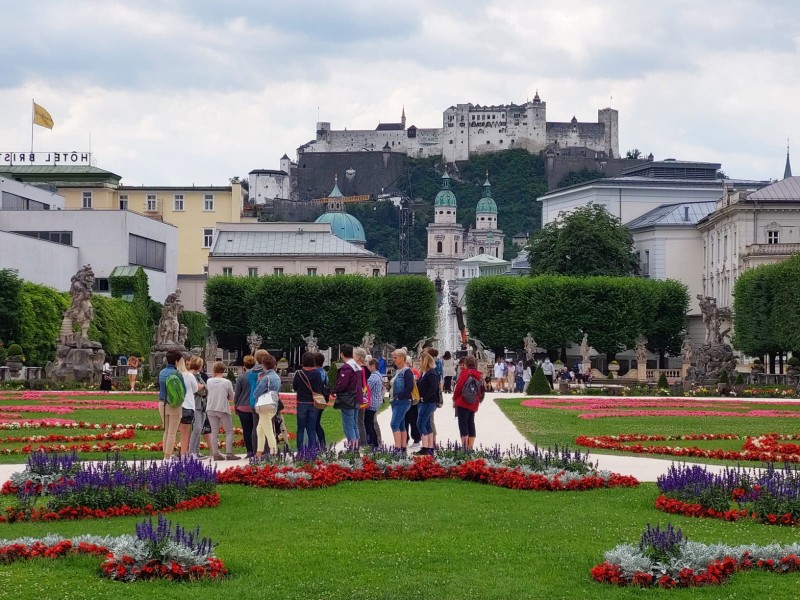 Salzburg in seiner Blütenpracht