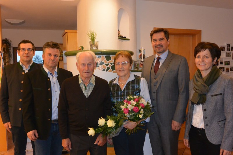 Gratulation(02.12.2019 Goldene Hochzeit Josef und Josefa Kogler