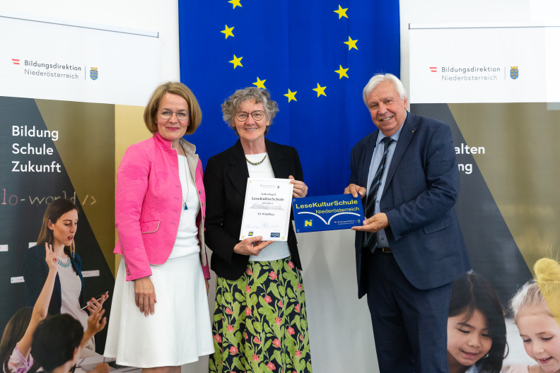 Verleihung des Gütesiegels Lesekulturschule 2022